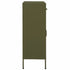 Lady Jillian -  Storage Cabinet Olive Green 80x35x101,5 cm Steel - Model 3